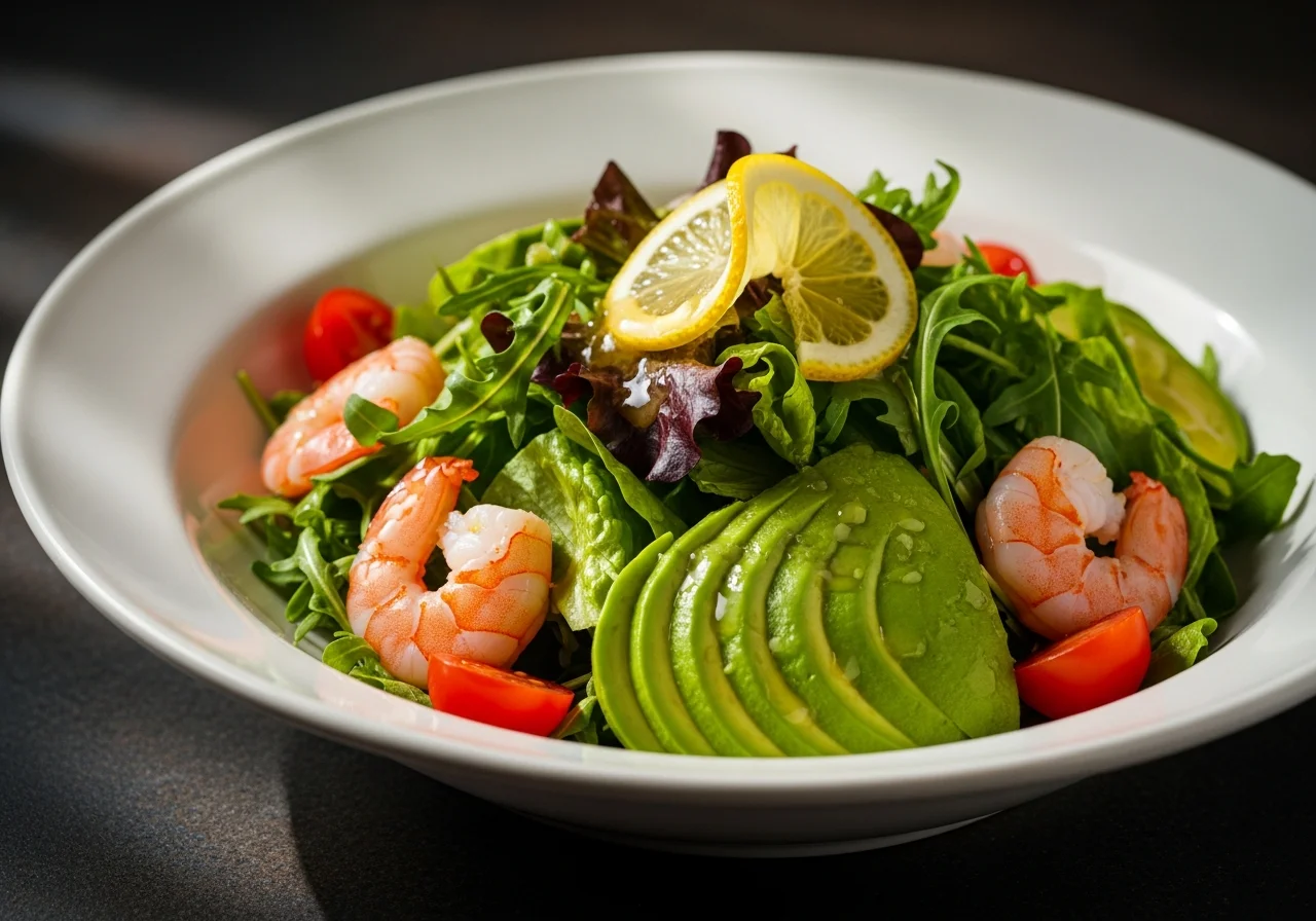Sałatka z krewetkami
